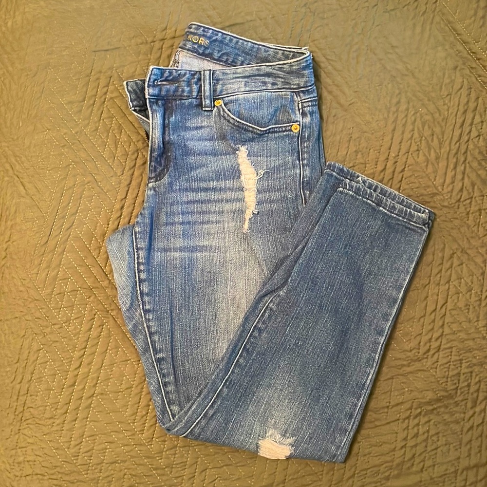 Michael Kors Cropped Skinny Jeans